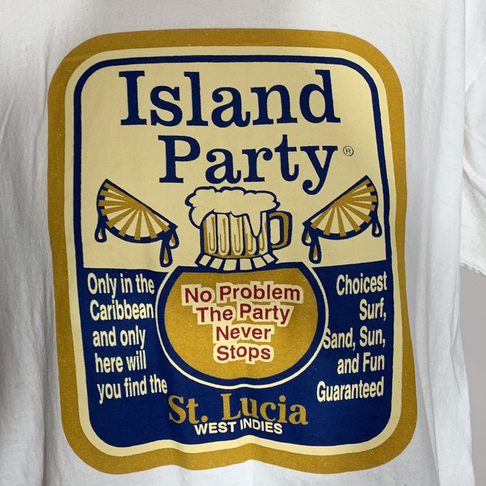 St. Lucia Island Party T shirt